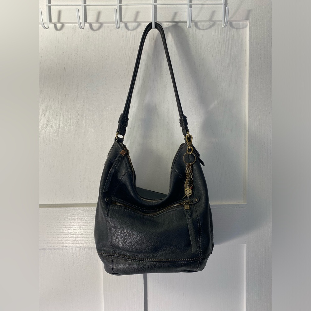 The Sak black leather purse